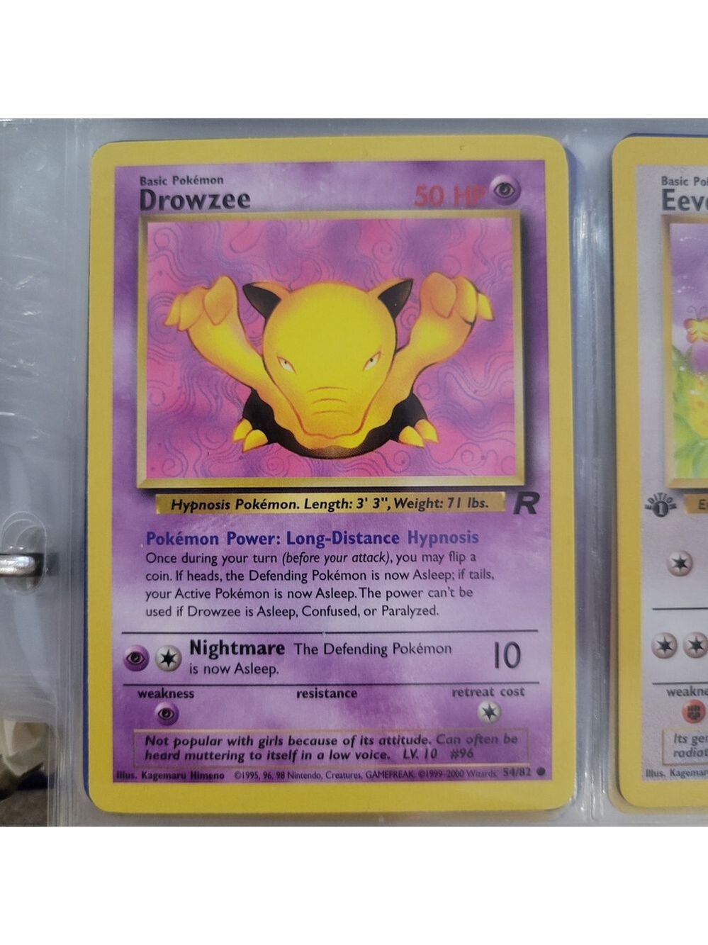 Pokemon Card Drowzee